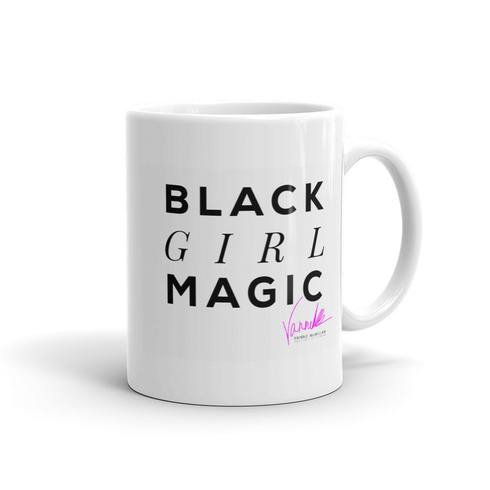 Black Girl Magic by Vanne Ceramic Coffee Mug